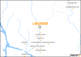 map of Lwazādôn