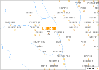 map of Lwedan