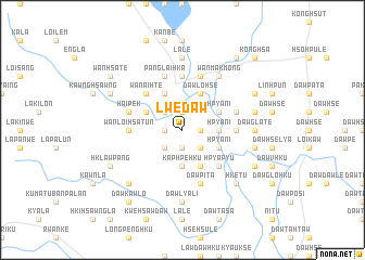 map of Lwè-daw