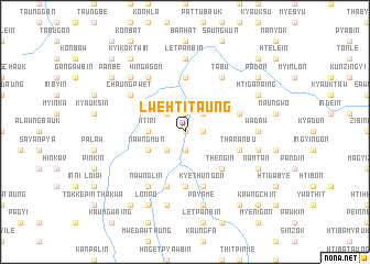 map of Lwehti Taung