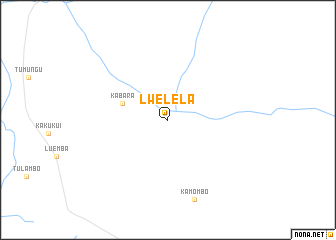 map of Lwelela