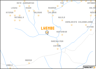 map of Lwembe