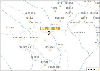 map of Lwemivubo