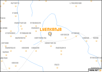 map of Lwenkanja