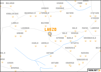 map of Lwezo