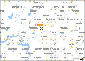 map of Lwinbyin