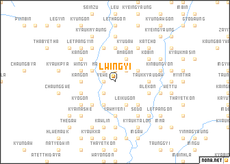 map of Lwin-gyi