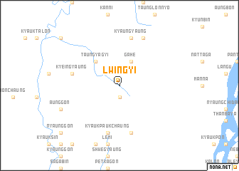 map of Lwingyi