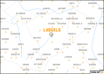 map of Lwogelo