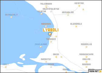 map of Lyaboli