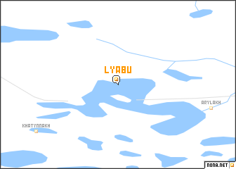 map of Lyabu