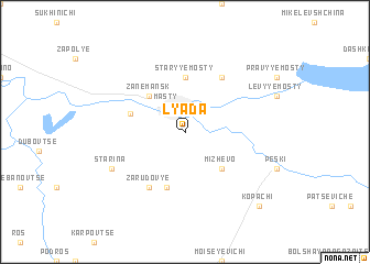map of Lyada