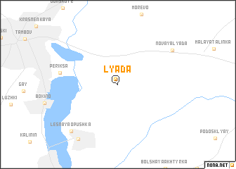 map of Lyada