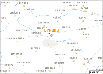map of Lyadno