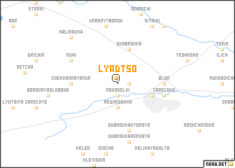 map of Lyadtso