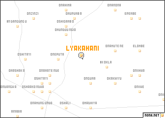 map of Lyakahani