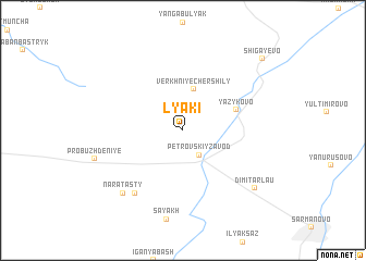 map of Lyaki