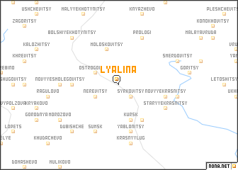 map of Lyalina