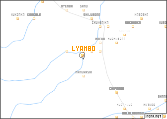 map of Lyambo