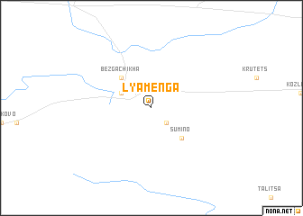 map of Lyamen\