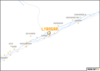 map of Lyangar