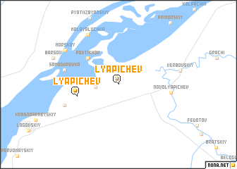 map of Lyapichev