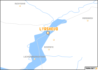 map of Lyashevo