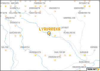 map of Lyava Reka