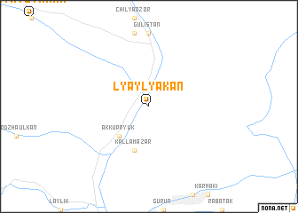 map of Lyaylyakan