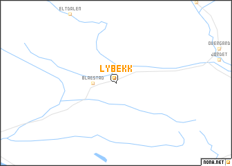 map of Lybekk