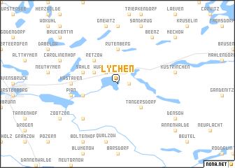 map of Lychen