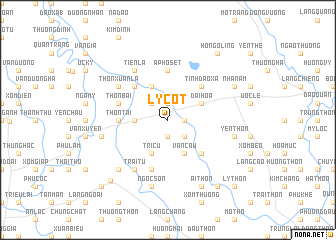 map of Lý Cốt