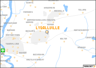 map of Lydallville