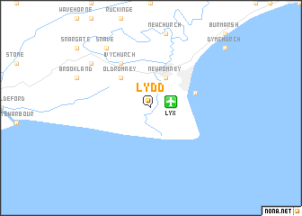 map of Lydd