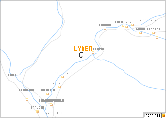 map of Lyden