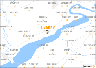 map of Lydney