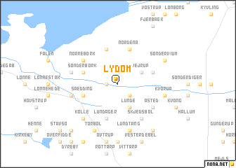 map of Lydom