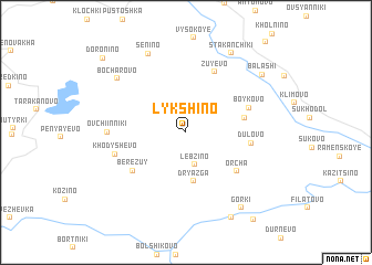 map of Lykshino