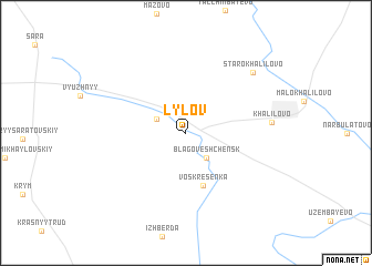 map of Lylov