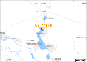 map of Lymans\