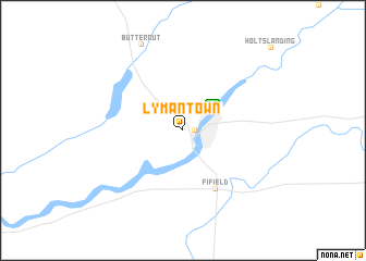 map of Lymantown