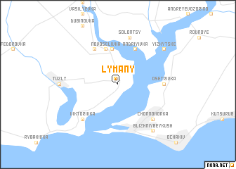 map of Lymany