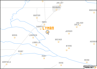 map of Lyman