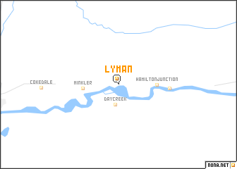 map of Lyman