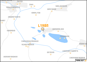 map of Lyman