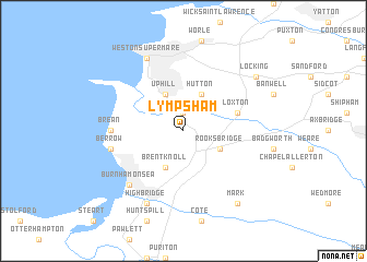 map of Lympsham