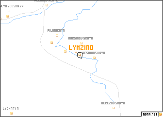 map of Lymzino