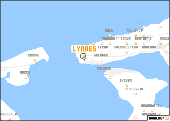 map of Lynæs