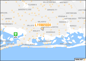 map of Lynbrook