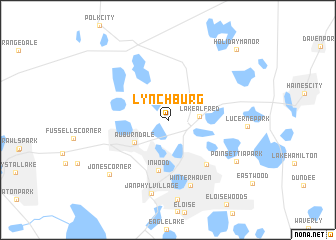 map of Lynchburg